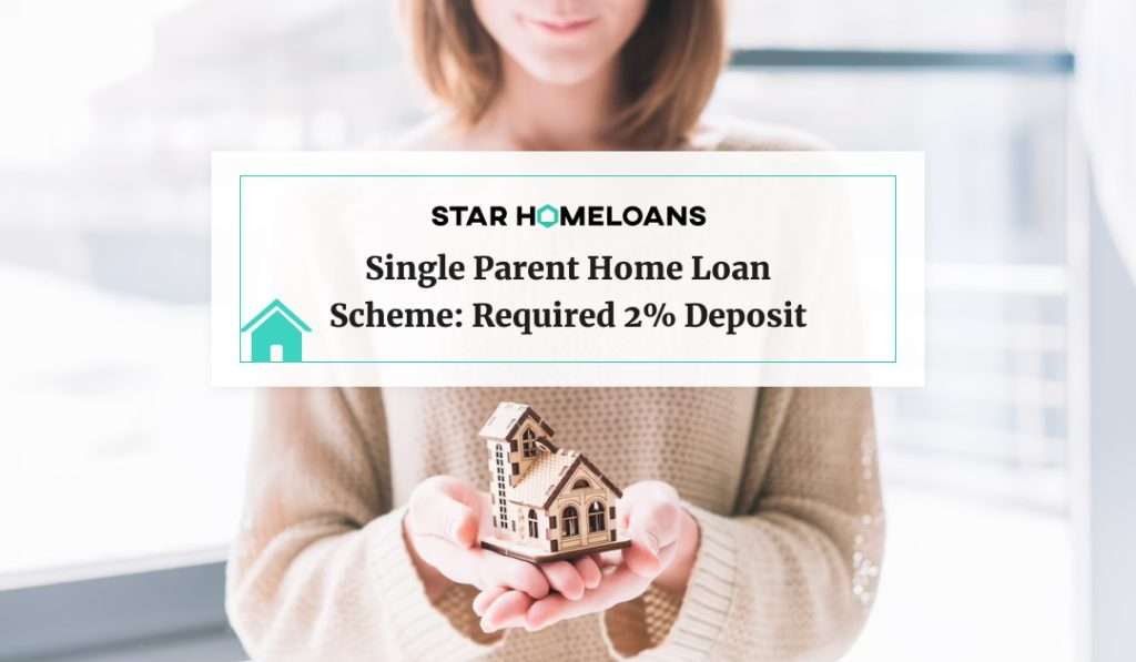 Single Parent Home Loan Scheme: Required 2% Deposit